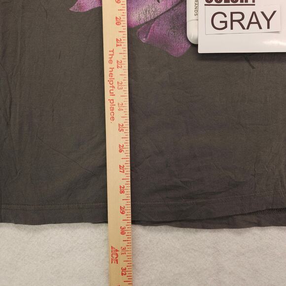 Poison Band Short Sleeve Casual Crew Neck Graphic T Shirt Mens Size XL Gray - Picture 8 of 9